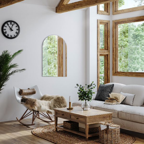 Polooválné zrcadlo 50x90 cm