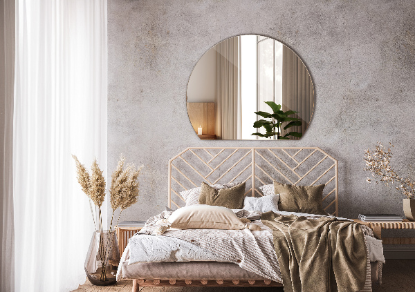 Zrcadlo se zkosenou stranou 63x70 cm