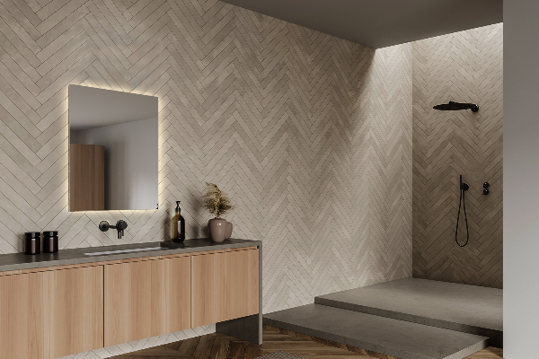 Obdélníkové nástěnné zrcadlo s led 50x50 cm