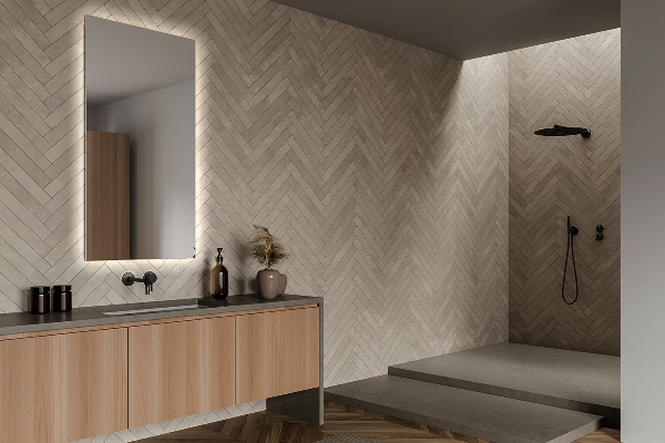 Obdélníkové nástěnné zrcadlo s led osvětlením 60x40 cm