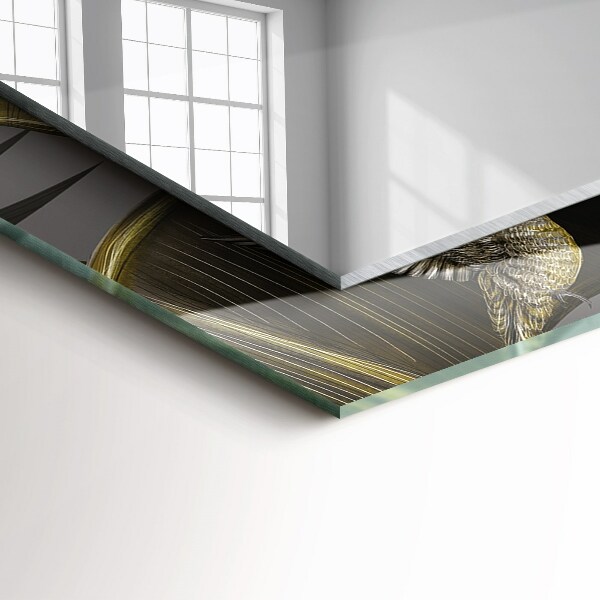 Zrkadlo s motívom Květiny a kolibříci