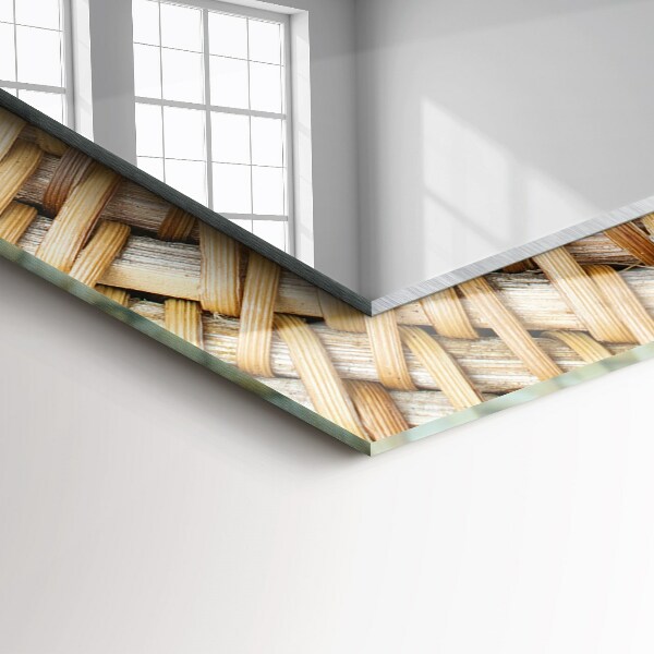 Dekoračné zrkadlo na stenu Proutěný cop