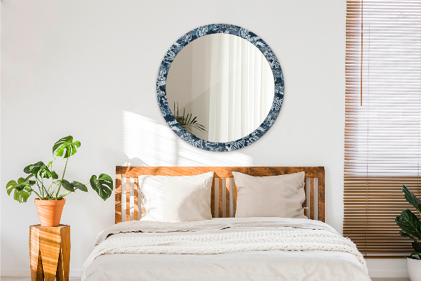 Kulaté dekorační zrcadlo Koláž