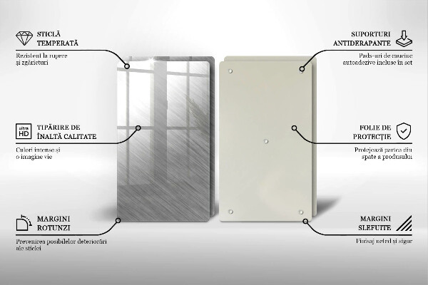 Skleněná deska za sporák Kovové textury pozadí