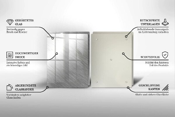 Skleněná deska za sporák Kovové textury pozadí