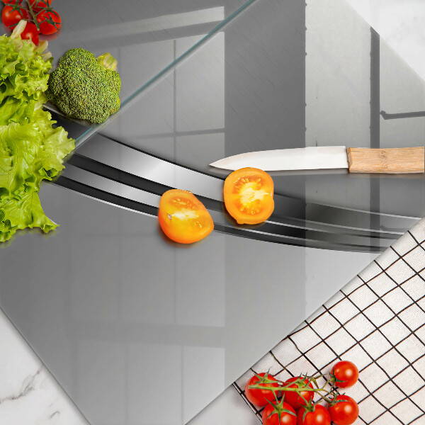 Sklo za varnou desku Kovová abstrakce