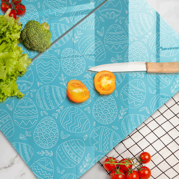 Skleněná deska za sporák Velikonoční téma