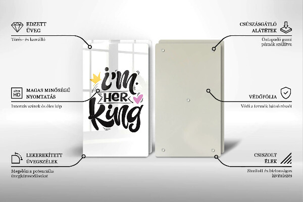 Deska za sporák Nápis věta