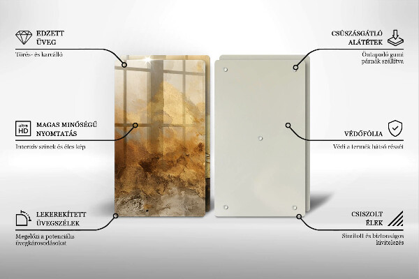 Deska za sporák Bohatá textura