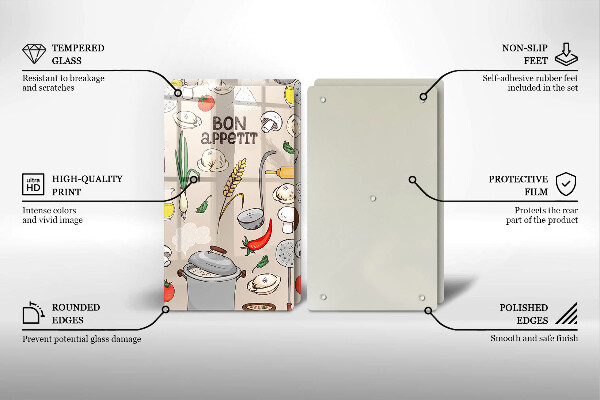 Skleněná deska za sporák Ilustrace kuchyně
