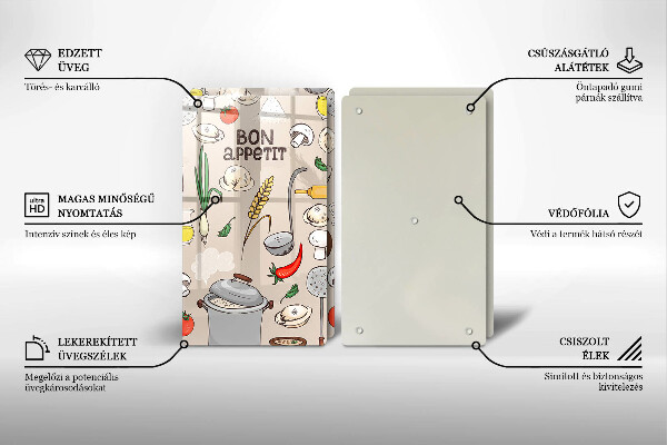 Skleněná deska za sporák Ilustrace kuchyně