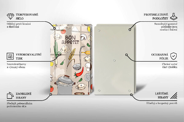 Skleněná deska za sporák Ilustrace kuchyně