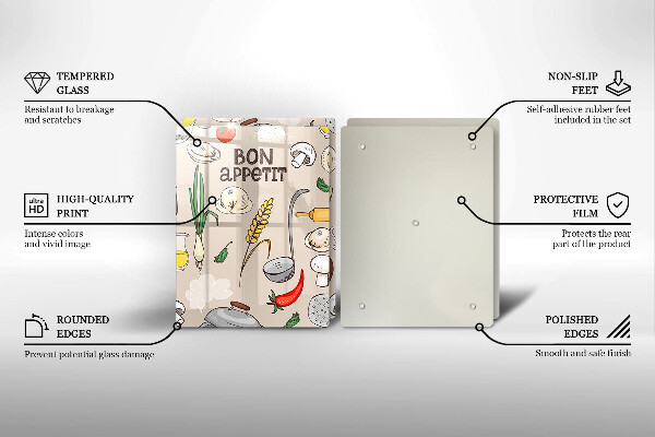 Skleněná deska za sporák Ilustrace kuchyně