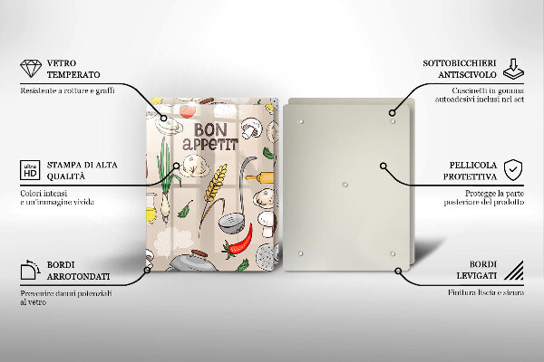 Skleněná deska za sporák Ilustrace kuchyně