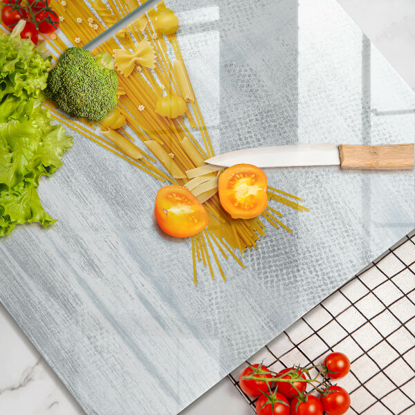 Skleněná deska za sporák Těstoviny