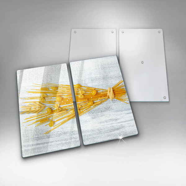 Skleněná deska za sporák Těstoviny