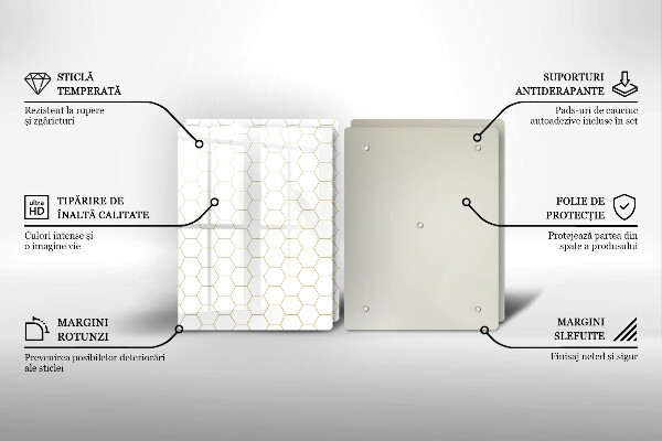 Skleněná deska za sporák Abstraktní vzory