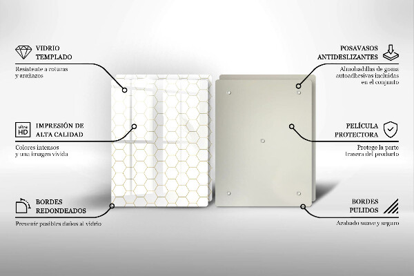 Skleněná deska za sporák Abstraktní vzory