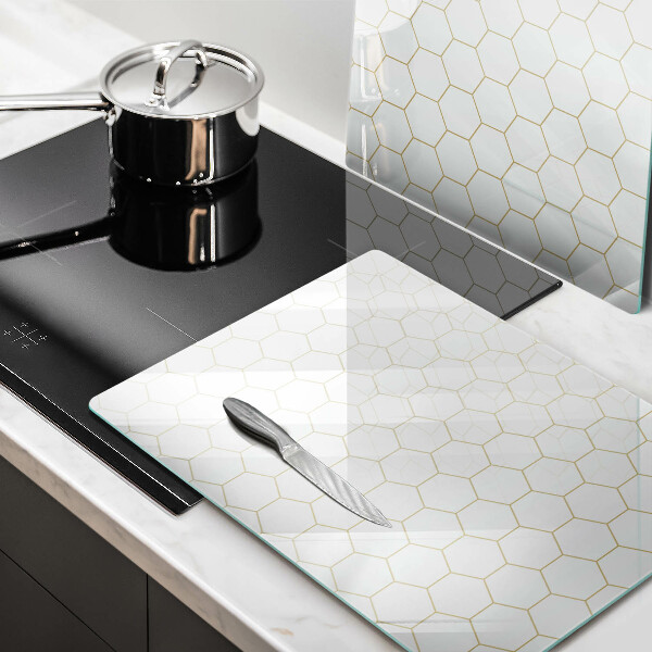 Skleněná deska za sporák Abstraktní vzory