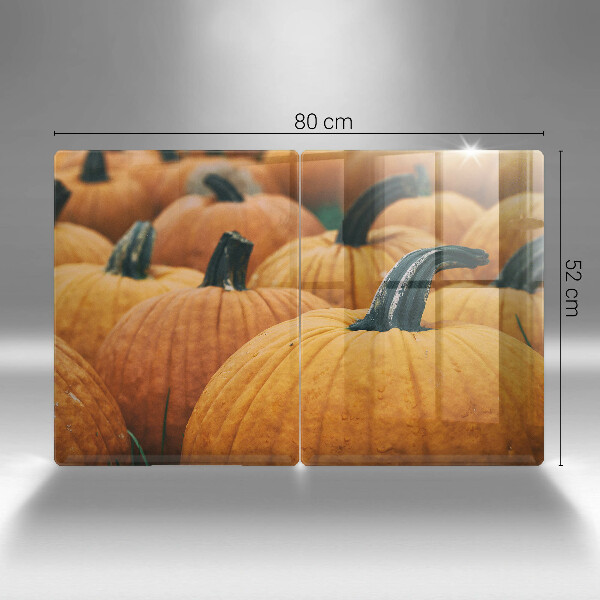 Skleněná deska za sporák Dýně