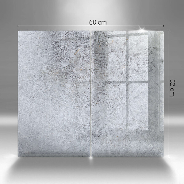 Skleněná deska za sporák Abstrakce