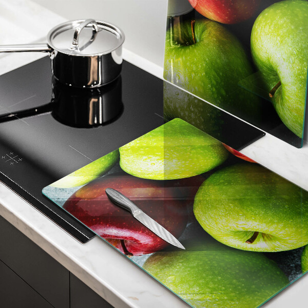 Skleněná deska za sporák Šťavnatá jablka