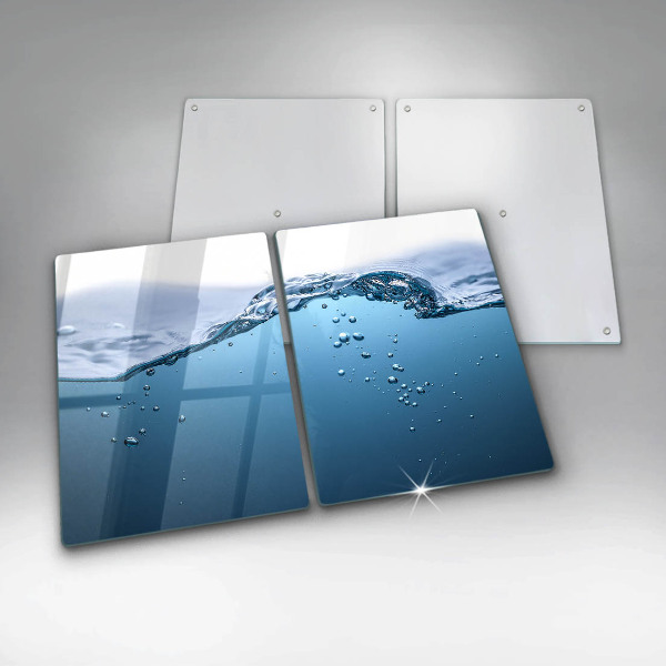 Sklo za varnou desku Modrá voda