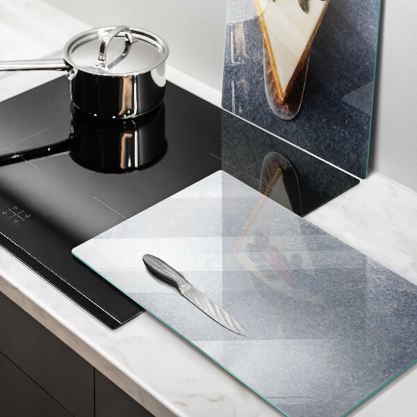 Skleněná deska za sporák Kus dortu