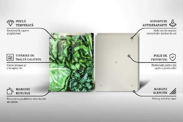 Deska za sporák Zelená zelenina