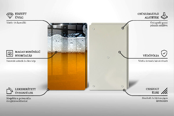 Deska za sporák Pijte pivní pěnu