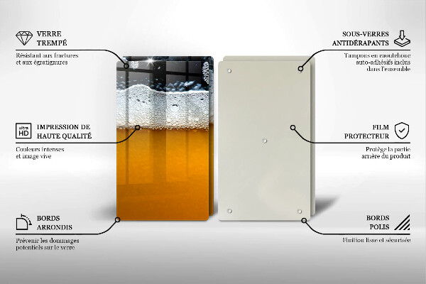 Deska za sporák Pijte pivní pěnu