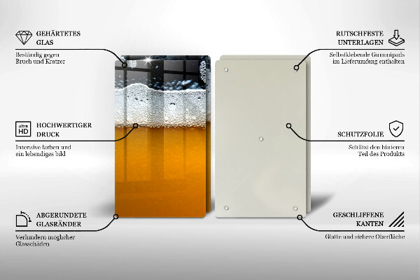 Deska za sporák Pijte pivní pěnu