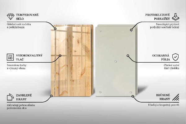 Deska za sporák Jemné dřevěné desky