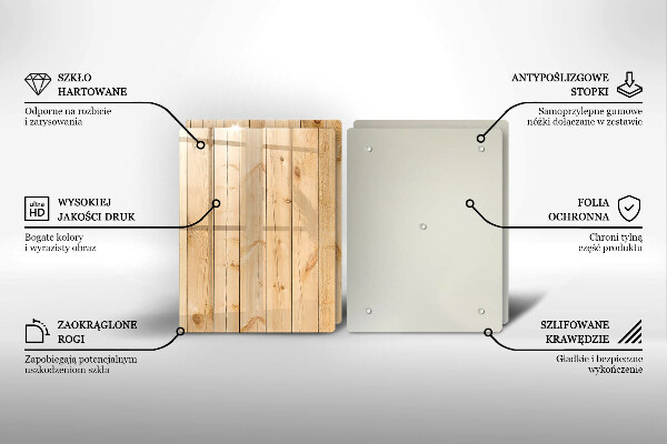Deska za sporák Jemné dřevěné desky