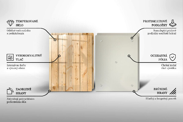 Deska za sporák Jemné dřevěné desky