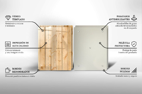 Deska za sporák Jemné dřevěné desky