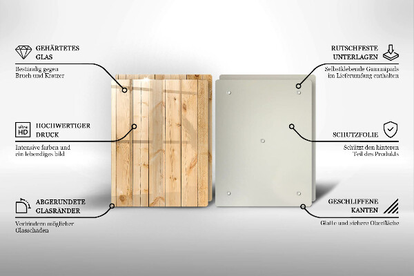 Deska za sporák Jemné dřevěné desky