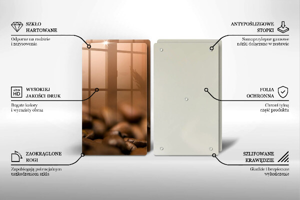 Deska za sporák Kávová zrna