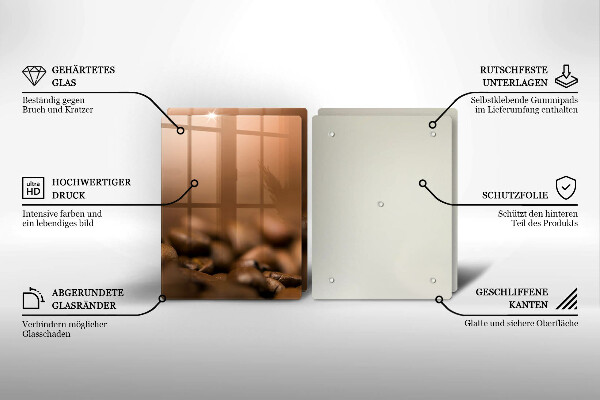 Deska za sporák Kávová zrna