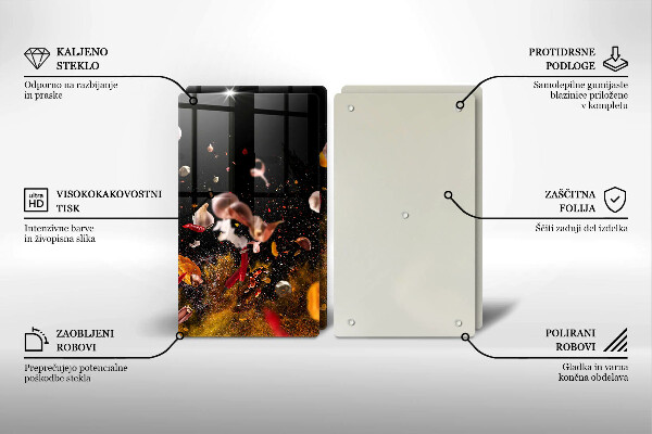 Deska za sporák Pálivé koření