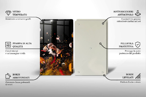 Deska za sporák Pálivé koření