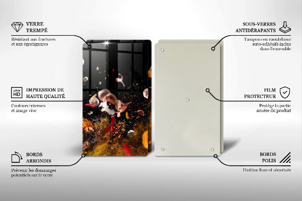 Deska za sporák Pálivé koření