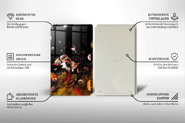 Deska za sporák Pálivé koření