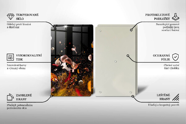 Deska za sporák Pálivé koření