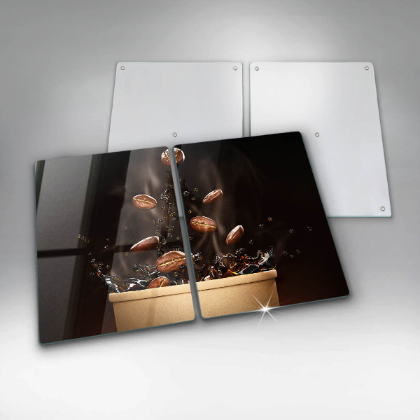 Deska za sporák Horká kávová zrna