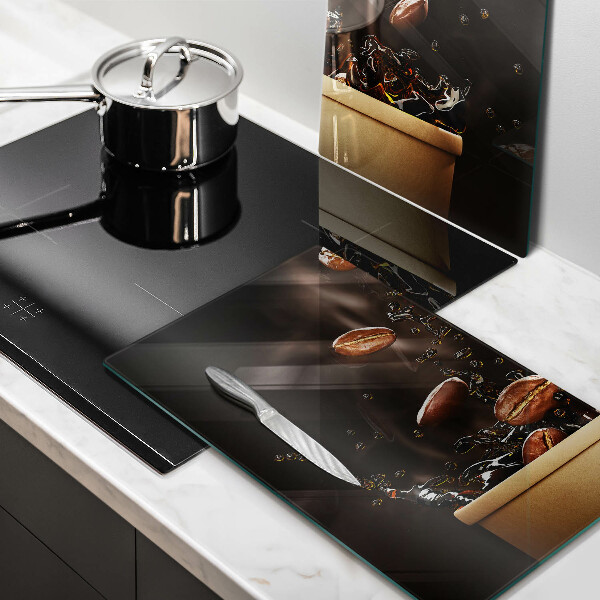 Deska za sporák Horká kávová zrna