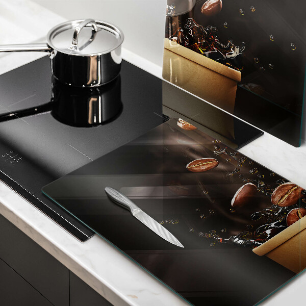 Deska za sporák Horká kávová zrna