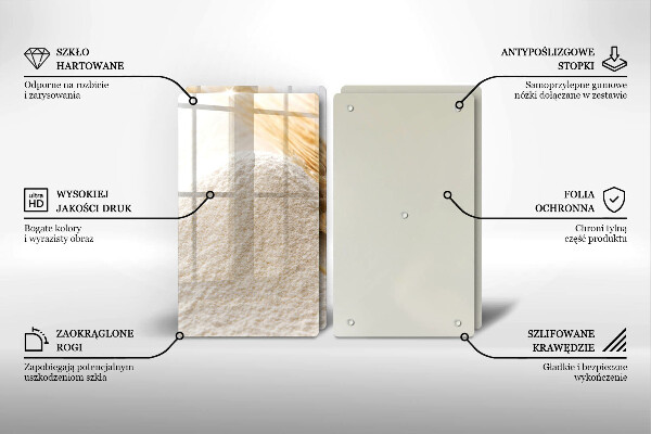 Deska za sporák Mouka a obilné klasy