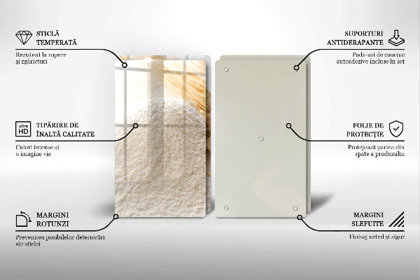 Deska za sporák Mouka a obilné klasy