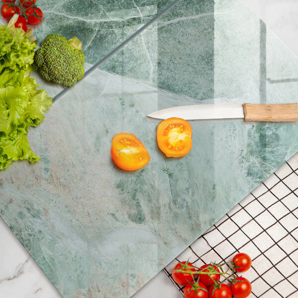 Skleněná deska za sporák Kamenná struktura